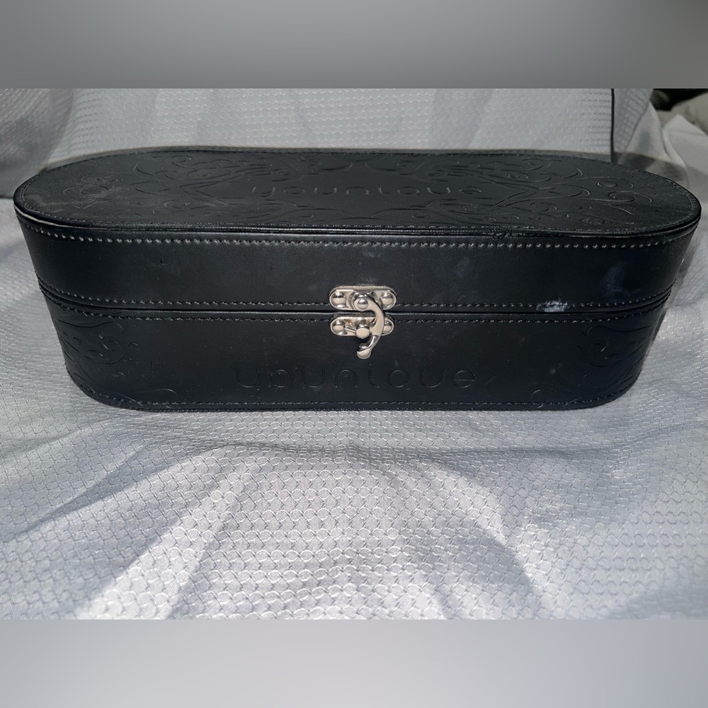 Younique Black Embossed makeup Box
